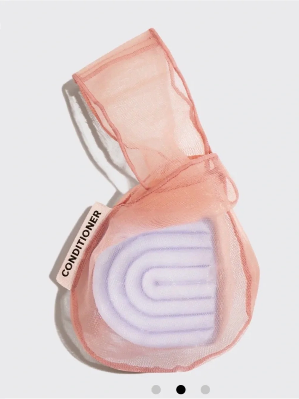 Kitsch Black Self-Draining Shower Caddy + Conditioner Bar Bag